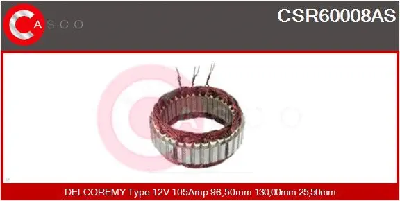 Stator, alternator (CSR60008AS)