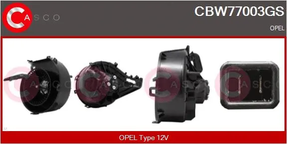 Interior Blower (CBW77003GS)