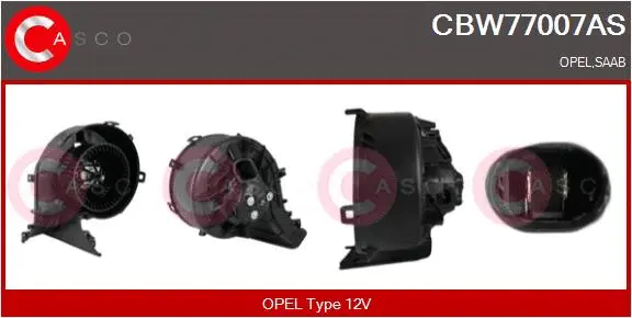 Interior Blower (CBW77007AS)