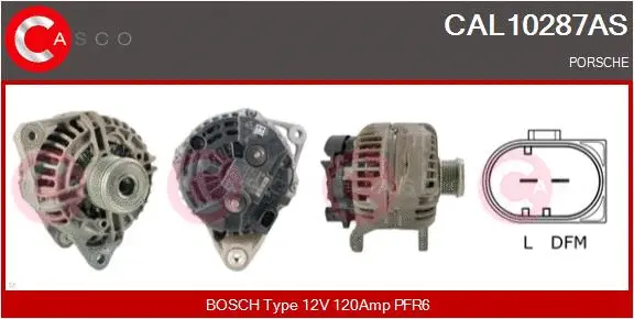 Alternator (CAL10287AS)