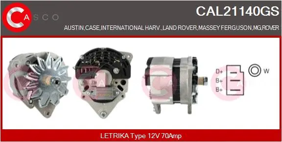 Alternator (CAL21140GS)
