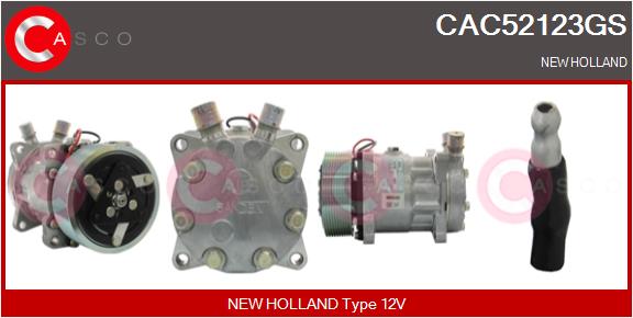 Compressor, air conditioning (CAC52123GS)