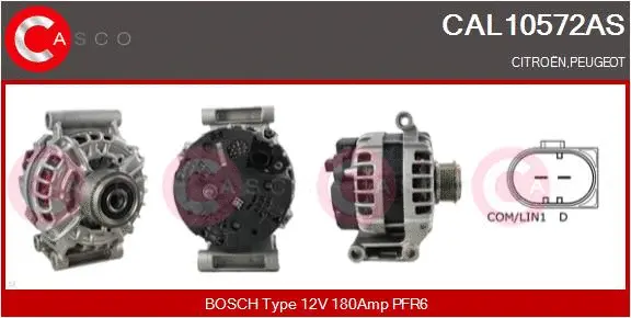 Alternator (CAL10572AS)