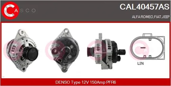 Alternator (CAL40457AS)