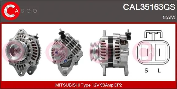 Alternator (CAL35163GS)