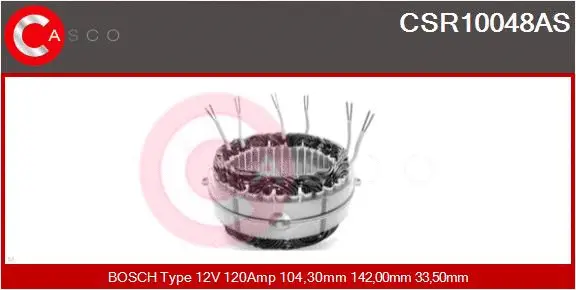 Stator, alternator (CSR10048AS)