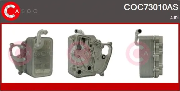 Oil Cooler, engine oil (COC73010AS)