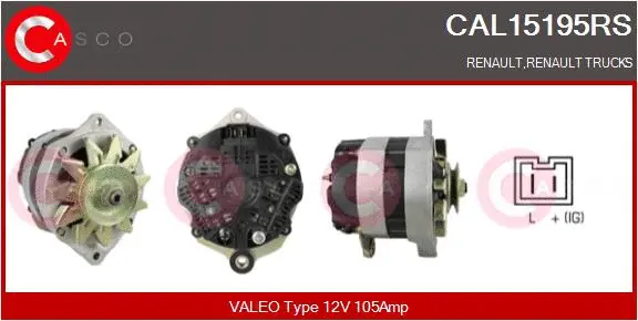 Alternator (CAL15195RS)