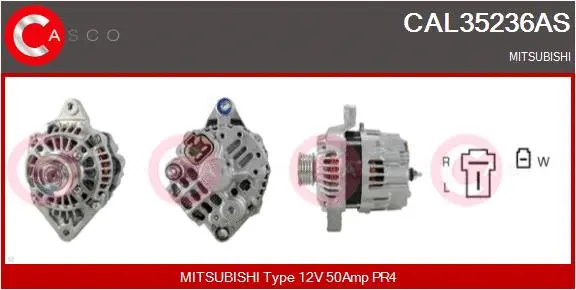 Alternator (CAL35236AS)