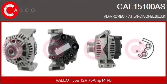 Alternator (CAL15100AS)