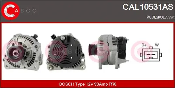 Alternator (CAL10531AS)