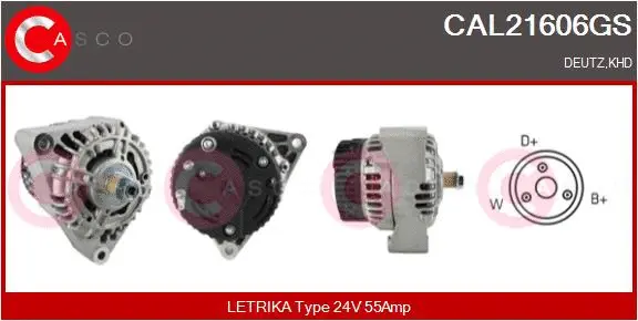 Alternator (CAL21606GS)