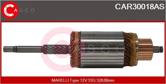 Armature, starter (CAR30018AS)