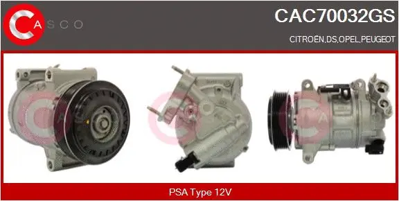 Compressor, air conditioning (CAC70032GS)
