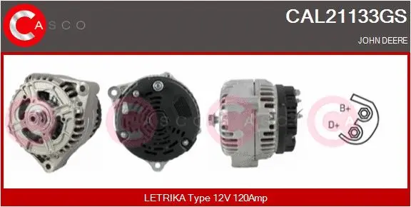 Alternator (CAL21133GS)