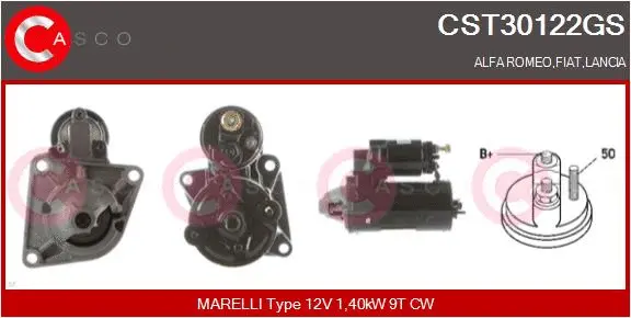 Starter (CST30122GS)