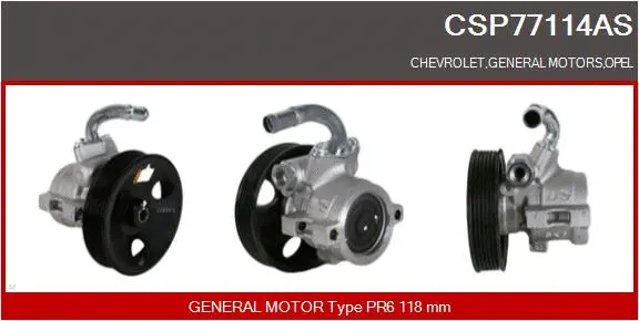 Hydraulic Pump, steering (CSP77114AS)