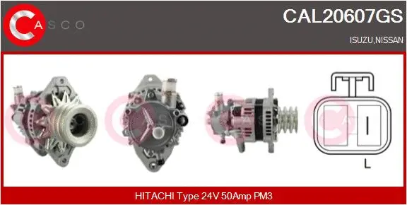Alternator (CAL20607GS)
