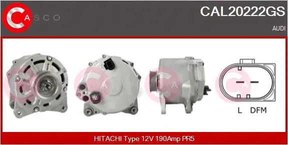 Alternator (CAL20222GS)