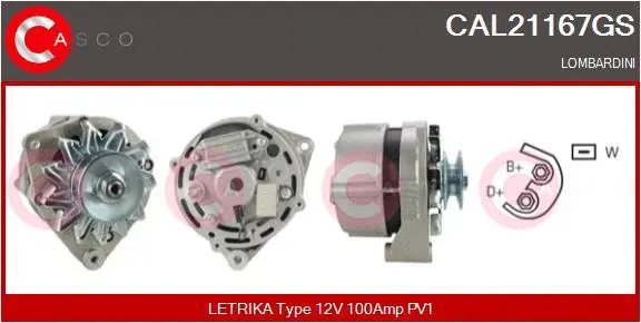 Alternator (CAL21167GS)