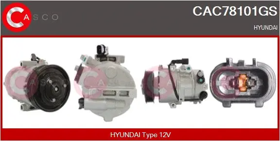 Compressor, air conditioning (CAC78101GS)