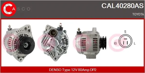 Alternator (CAL40280AS)