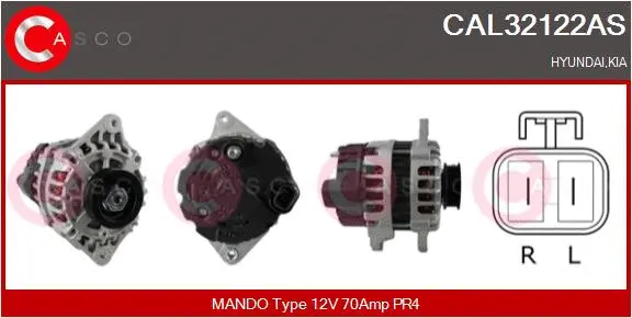 Alternator (CAL32122AS)