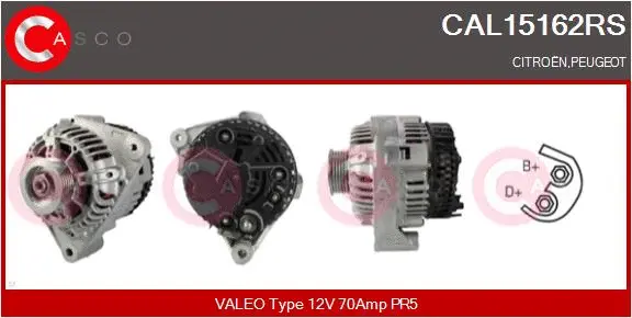 Alternator (CAL15162RS)