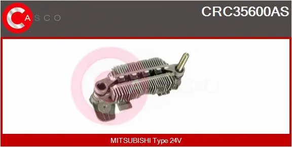 Rectifier, alternator (CRC35600AS)