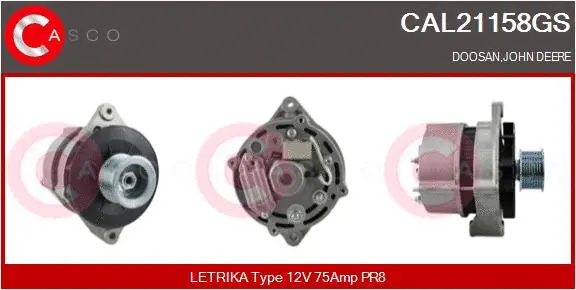 Alternator (CAL21158GS)