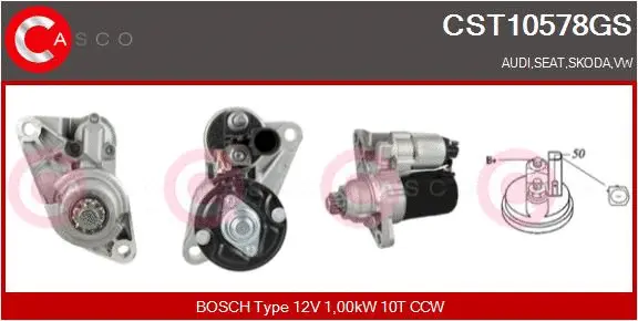 Starter (CST10578GS)