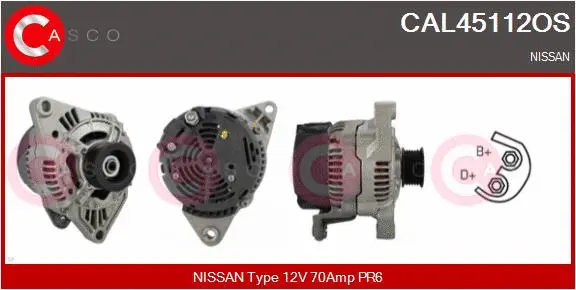 Alternator (CAL45112OS)