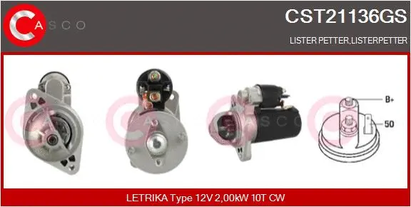 Starter (CST21136GS)
