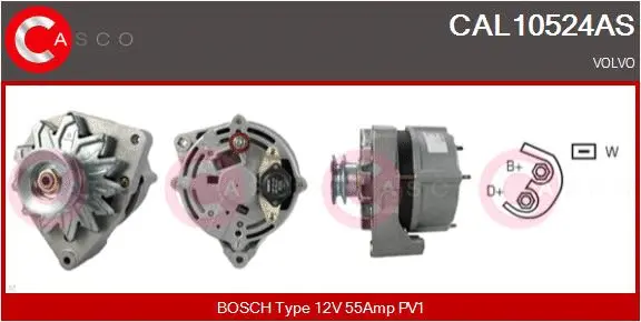 Alternator (CAL10524AS)