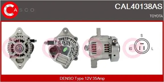 Alternator (CAL40138AS)