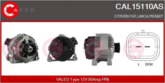 Alternator (CAL15110AS)