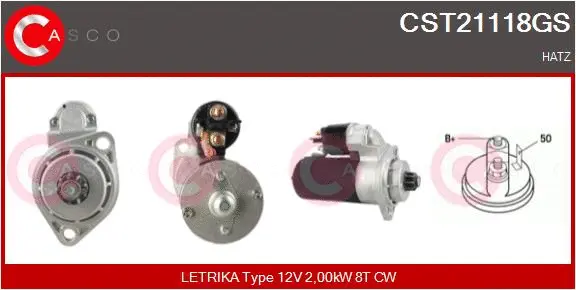 Starter (CST21118GS)