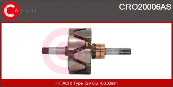 Rotor, alternator (CRO20006AS)
