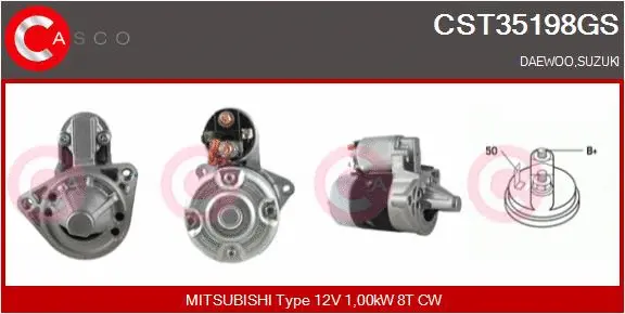 Starter (CST35198GS)