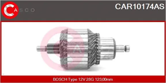 Armature, starter (CAR10174AS)