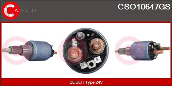 Solenoid Switch, starter (CSO10647GS)