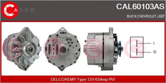 Alternator (CAL60103AS)