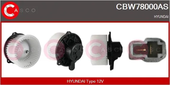 Interior Blower (CBW78000AS)