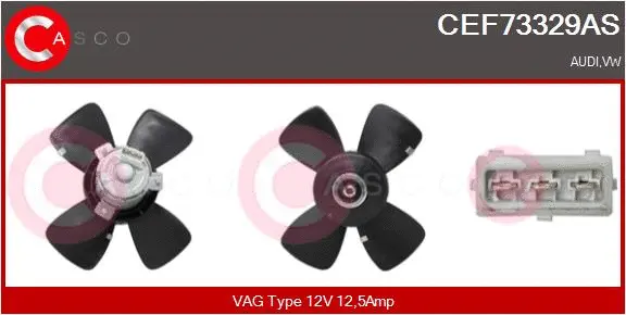 Fan, engine cooling (CEF73329AS)