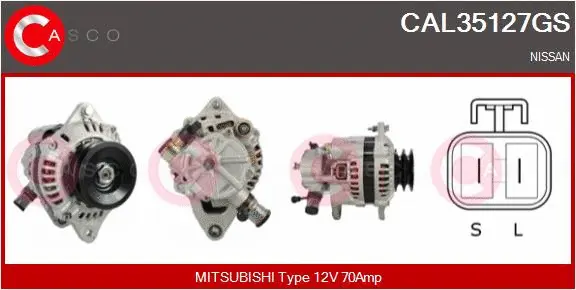 Alternator (CAL35127GS)