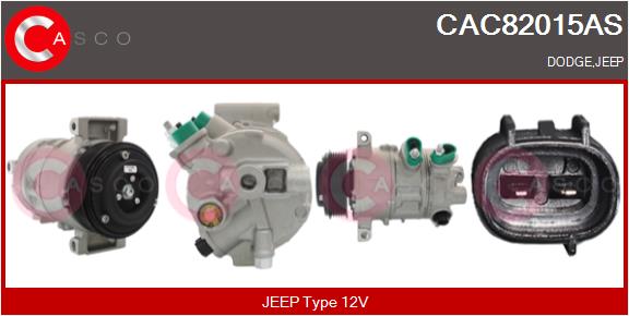 Compressor, air conditioning (CAC82015AS)