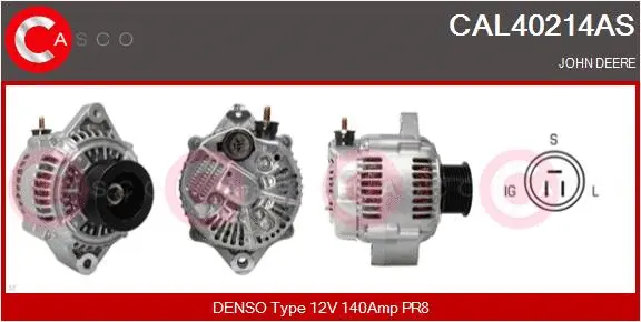 Alternator (CAL40214AS)