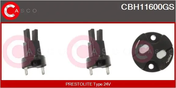 Holder, carbon brushes (CBH11600GS)