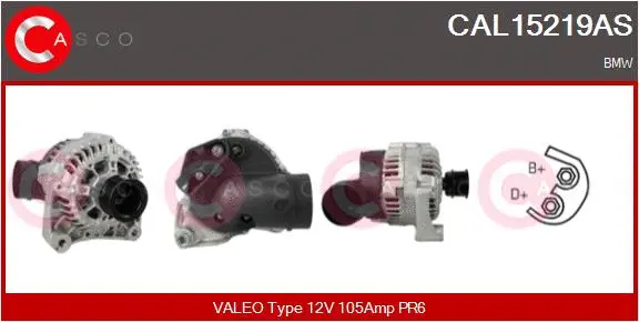 Alternator (CAL15219AS)