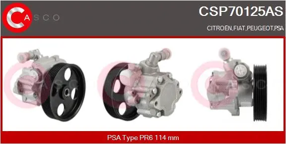 Hydraulic Pump, steering (CSP70125AS)